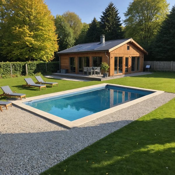 Quels sont les avantages d'une piscine avec un système de chauffage par biogaz?