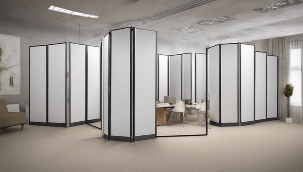 Maximisez votre espace : les avantages des cloisons pliantes