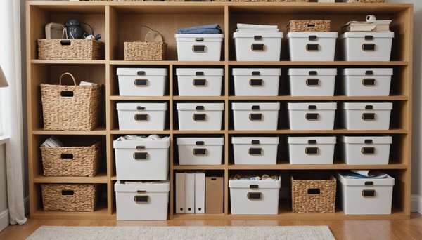 Solutions élégantes : boîtes de rangement pour chaque pièce