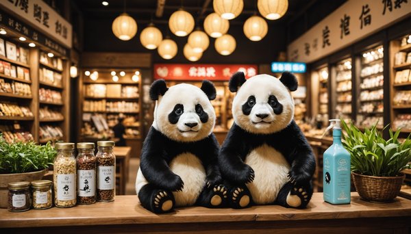 La boutique des fans de pandas : des produits uniques à explorer !